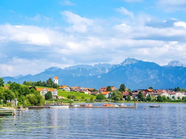 Zona SUP Hopfensee en Allgäu
